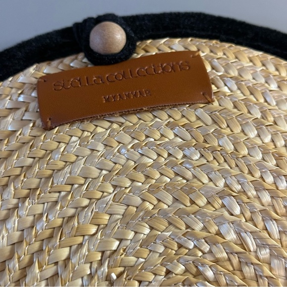 Stella Collections Beautiful Handmade Wicker Clutch - Picture 3 of 4